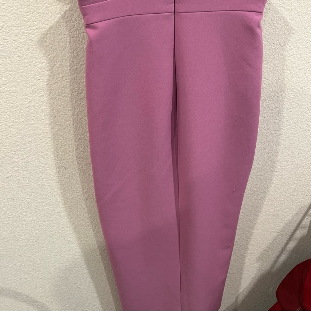 Revolve Likely Penelope dress in amethyst below the knee cut out size 0 - Picture 11 of 11